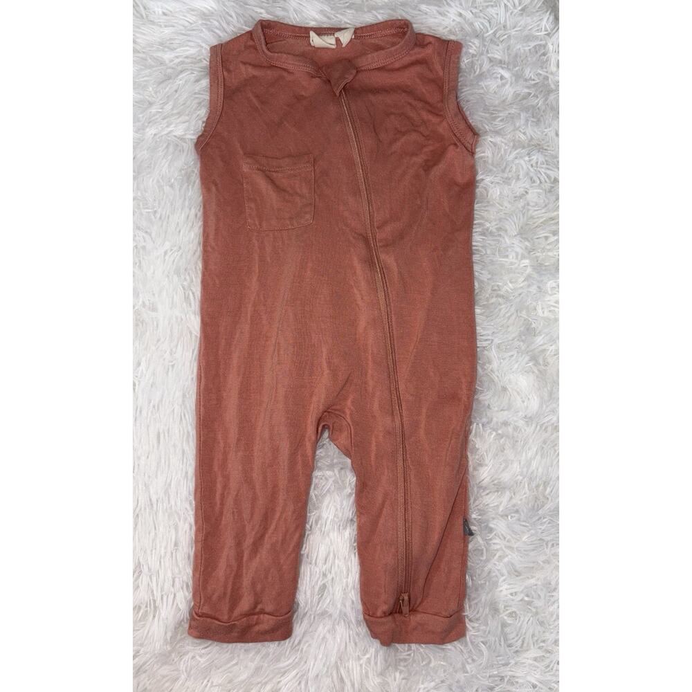 Kyte Baby 6/12 Mo. Sleeveless Zip Romper. Cute, Soft, Exc. Quality
